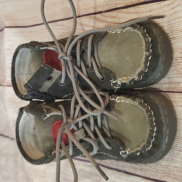 Livie &Luca Boys Toro Boot Grey GUC Size 4 - Picture 1 of 4